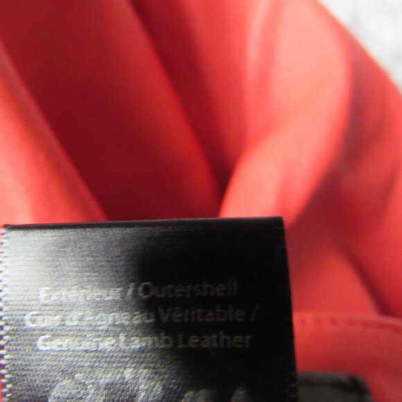 Mackage Miki Stretch Leather Pants in Salmon color (Size 6 ) Zip Pockets - Picture 4 of 7